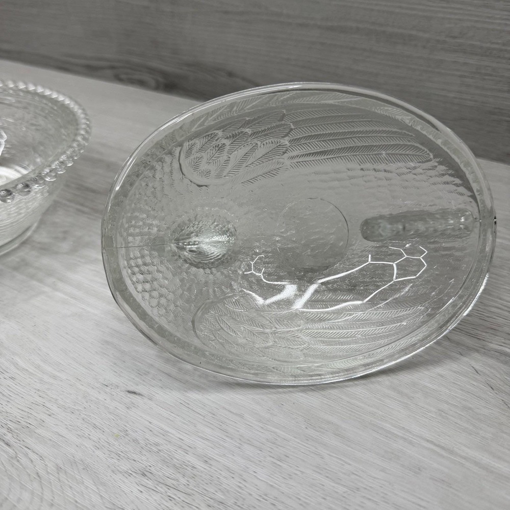 Indiana Glass 7 inch Clear Hen on a Nest - Picture 5 of 6